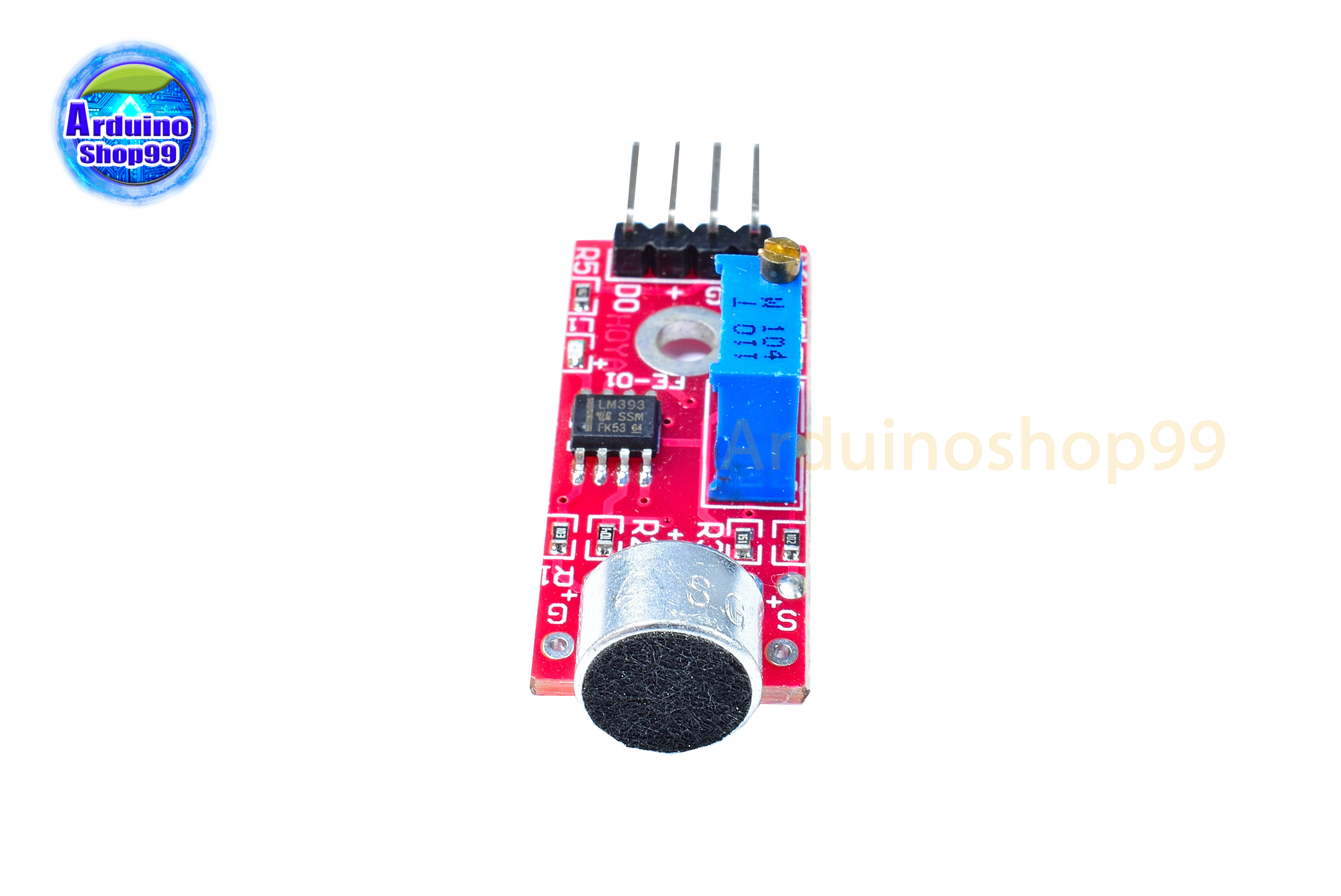 KY-037 to detect the sound of a voice 4pin microphone Sensor เซนเซอร์เสียง