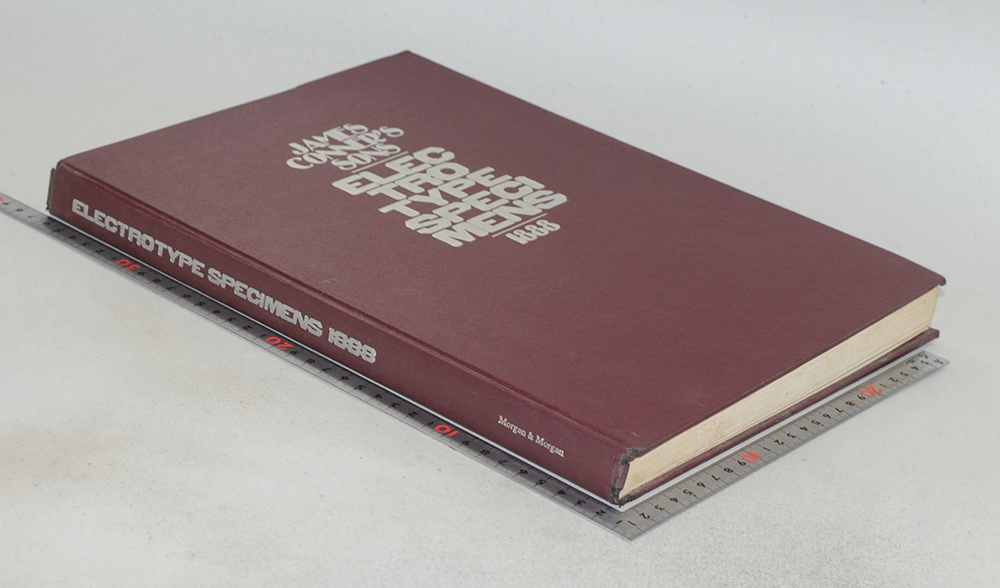 JAMES CONNER’S SONS ELEC TROTYPE SPECIMENS 1888