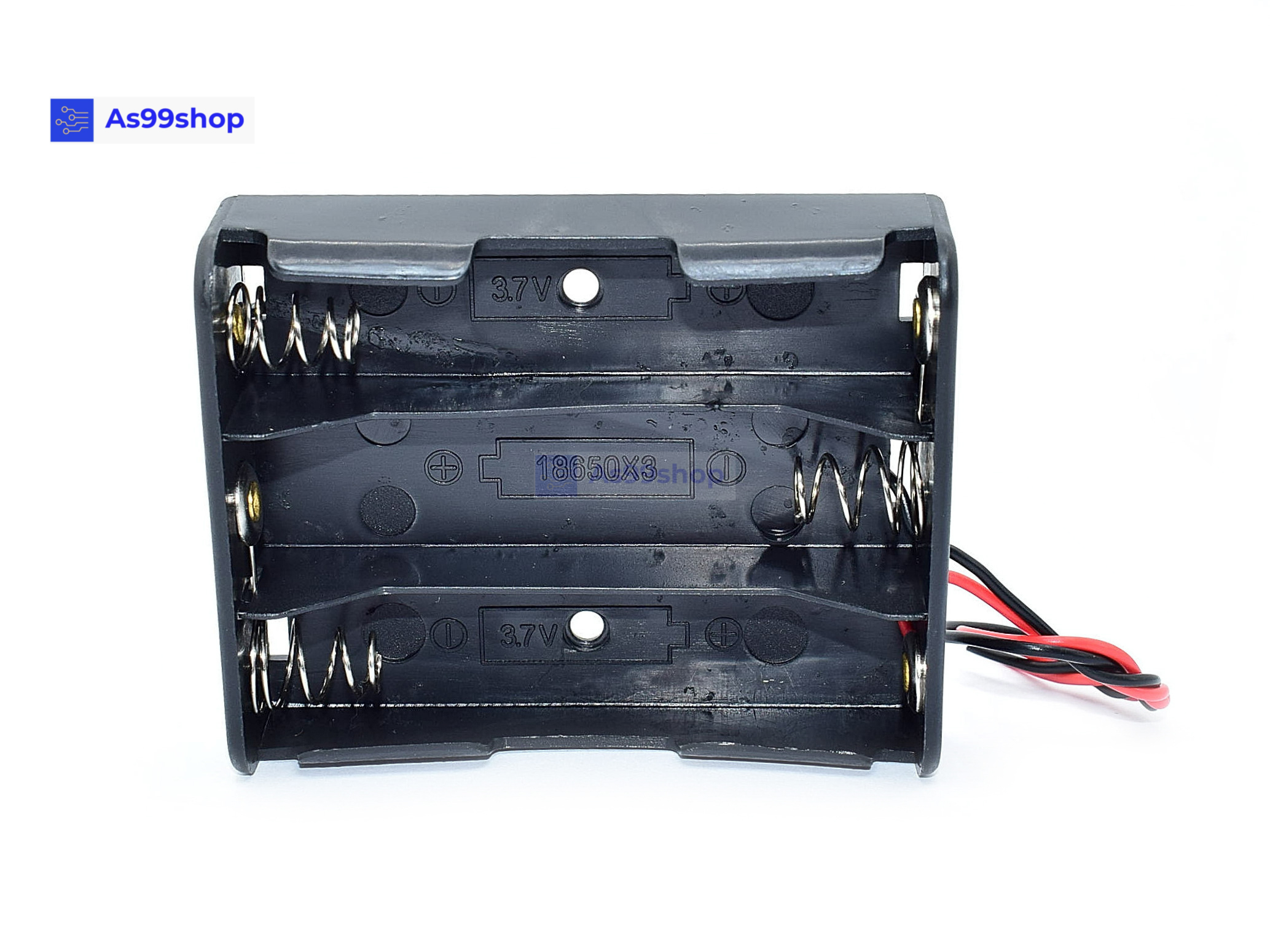 รังถ่าน 3 ช่อง 18650 battery box lithium battery