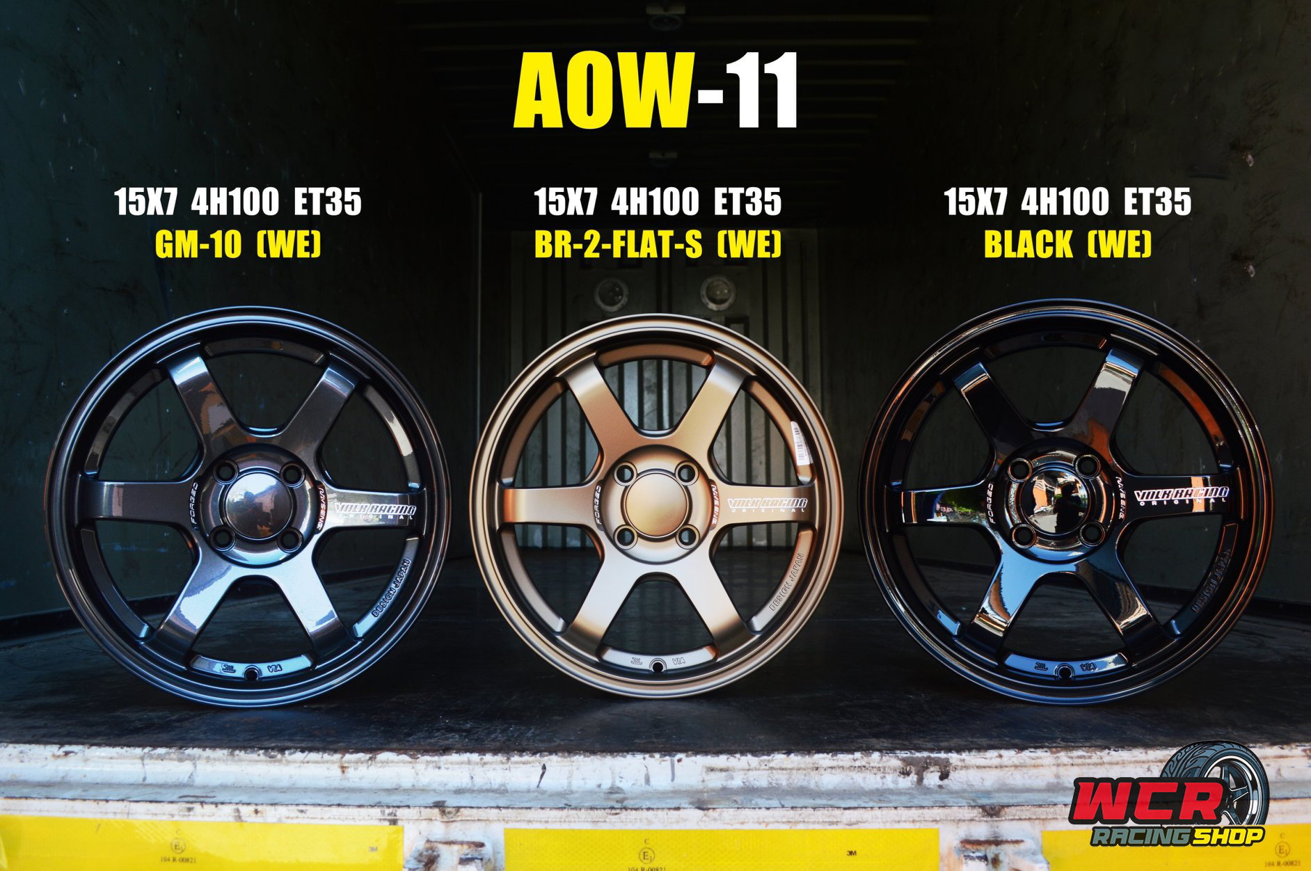 AOW11 TE37 FLOW FORMING AUTO OPTION