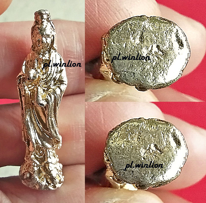 เจ้าแม่กวนอิม เนื้อกะไหล่ทอง หลวงปู่โต๊ะ ออกวัดเขาอีส้าน จ.ราชบุรี ปี 2523