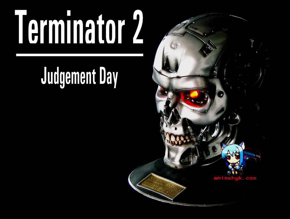 T-800 Head with LED หัว Terminator T-800 เวอร์ชั่นรายละเอียดสูง 1/1 scale