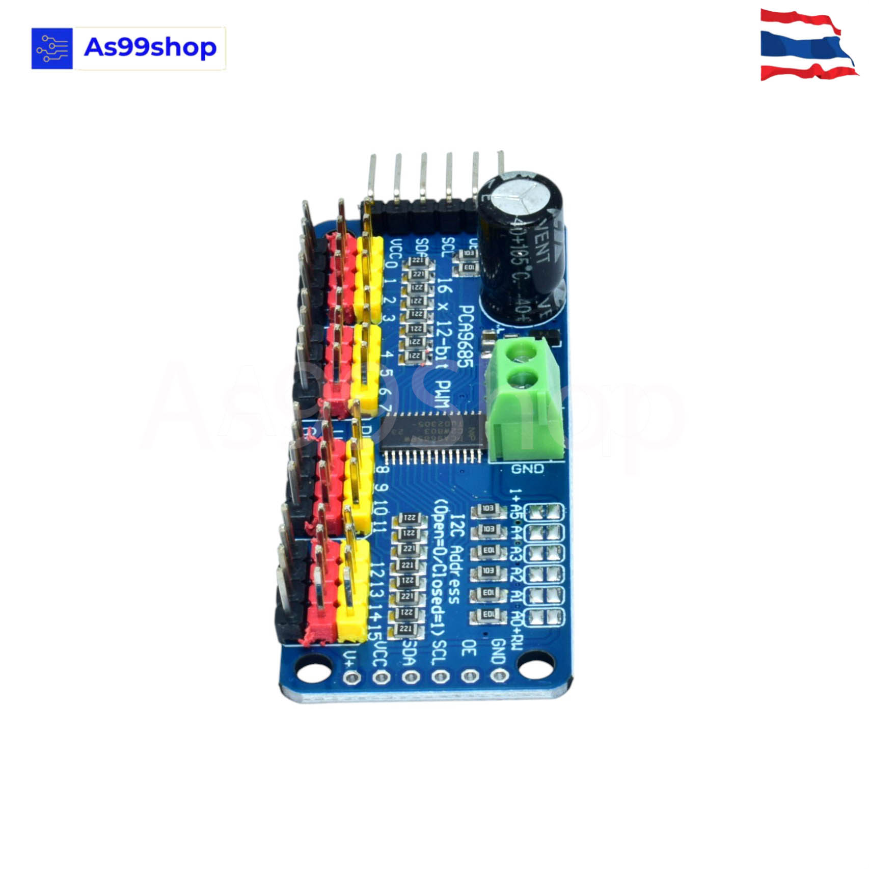 16-channel PWM servo PCA9685