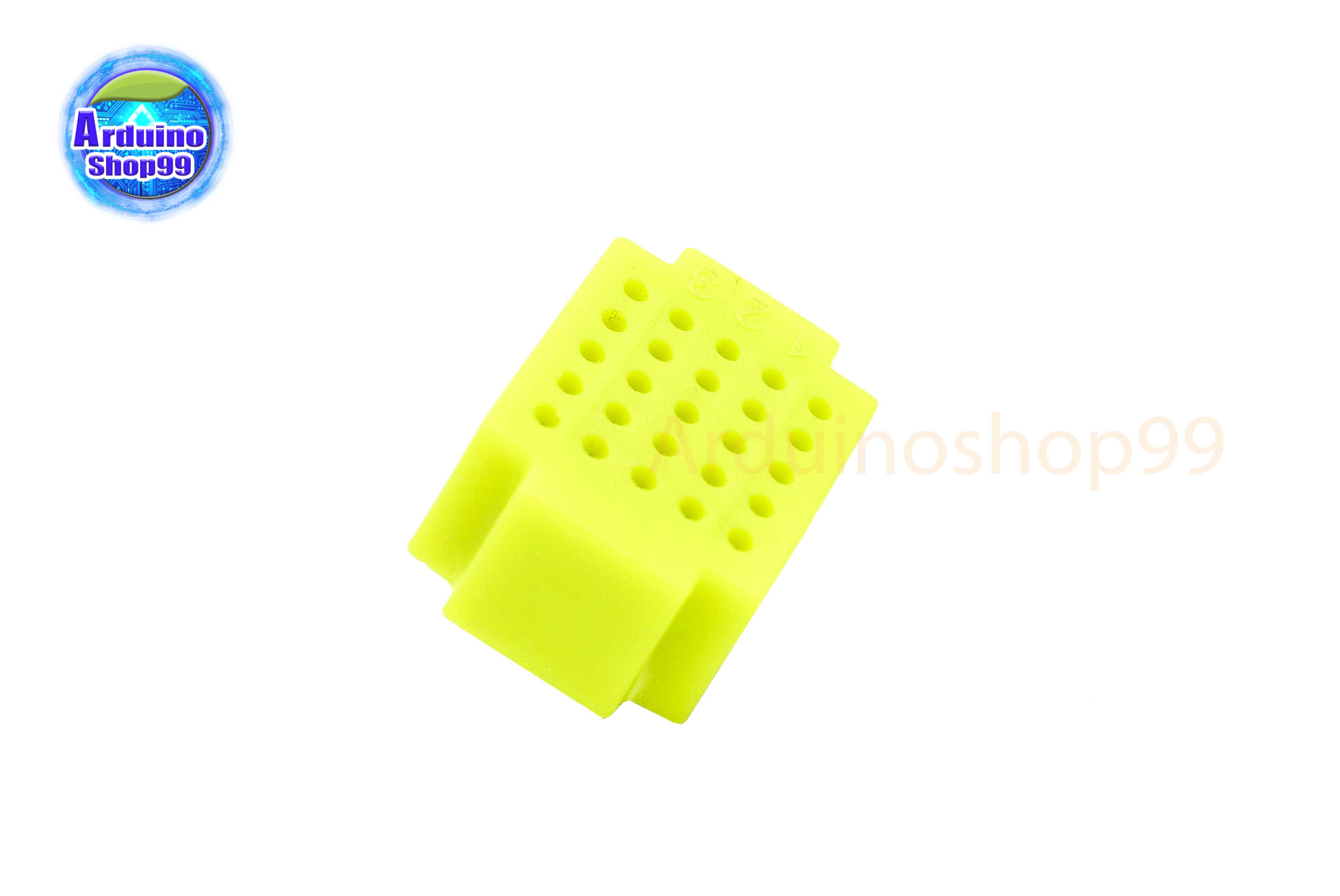 บอร์ดทดลองขนาดเล็ก-สีเขียวอ่อน ขนาด 25 ช่อง Protoboard Breadboard Green 25 holes