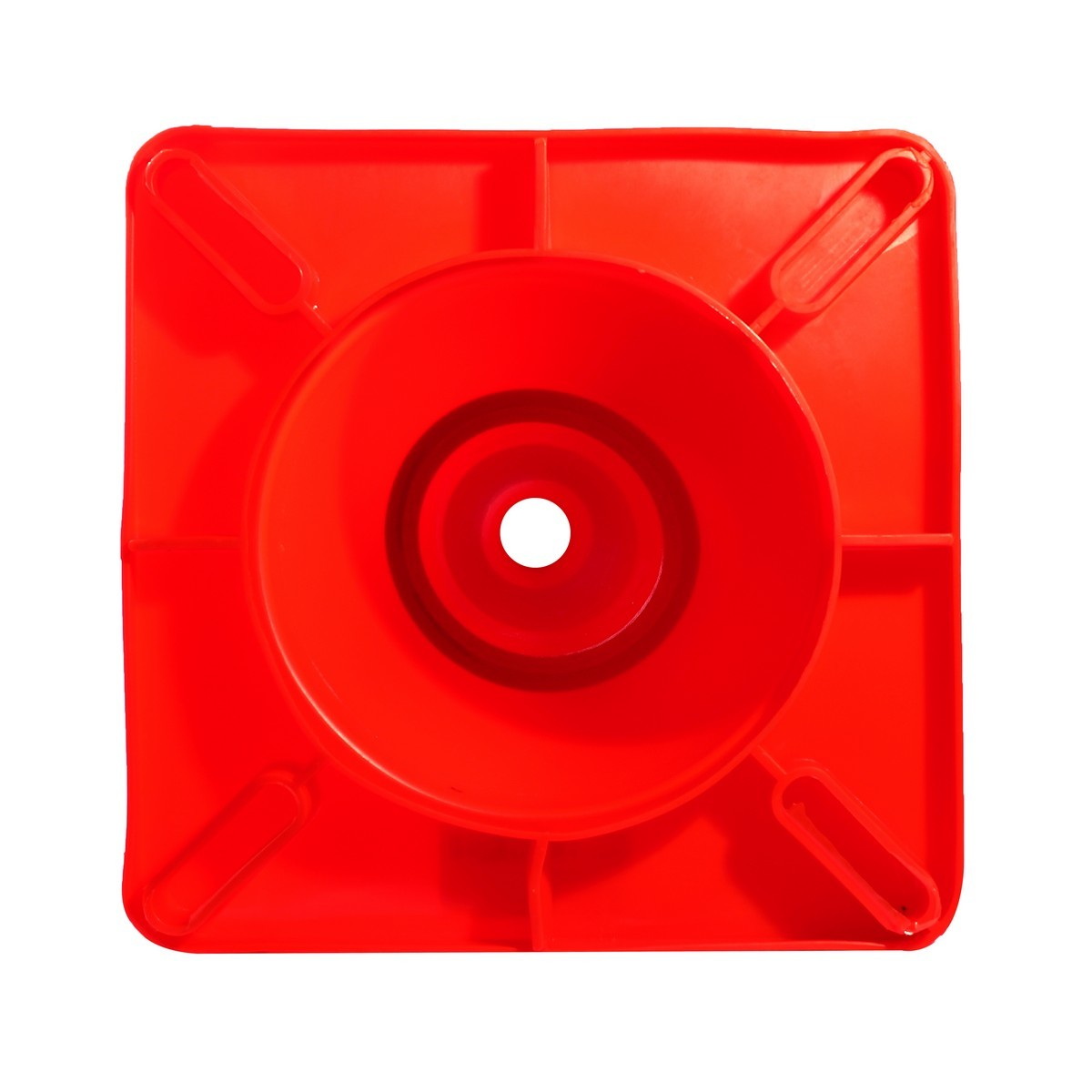 POLO กรวยจราจรพีวีซี 70cm 2แถบ