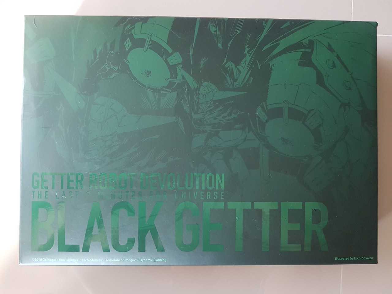[Sentinel] RIOBOT Getter Robo DEVOLUTION - Getter Devolution (Black Getter)