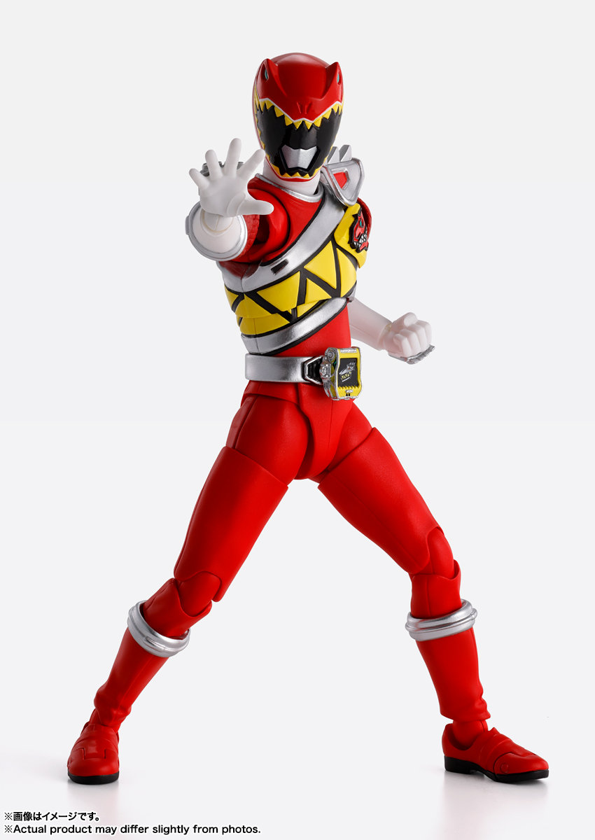 S.H.FIGUARTS(SHINKOCCHOU SEIHOU)Zyuden Sentai Kyoryuger - KYORYU RED(Daigo Kiryu) Ver 2.0[BANDAI]ขบวนการผู้กล้าไดโนเสาร์ เคียวริวเจอร์ เคียวริวเรด ไดโกะ คิริว[LOT JP]