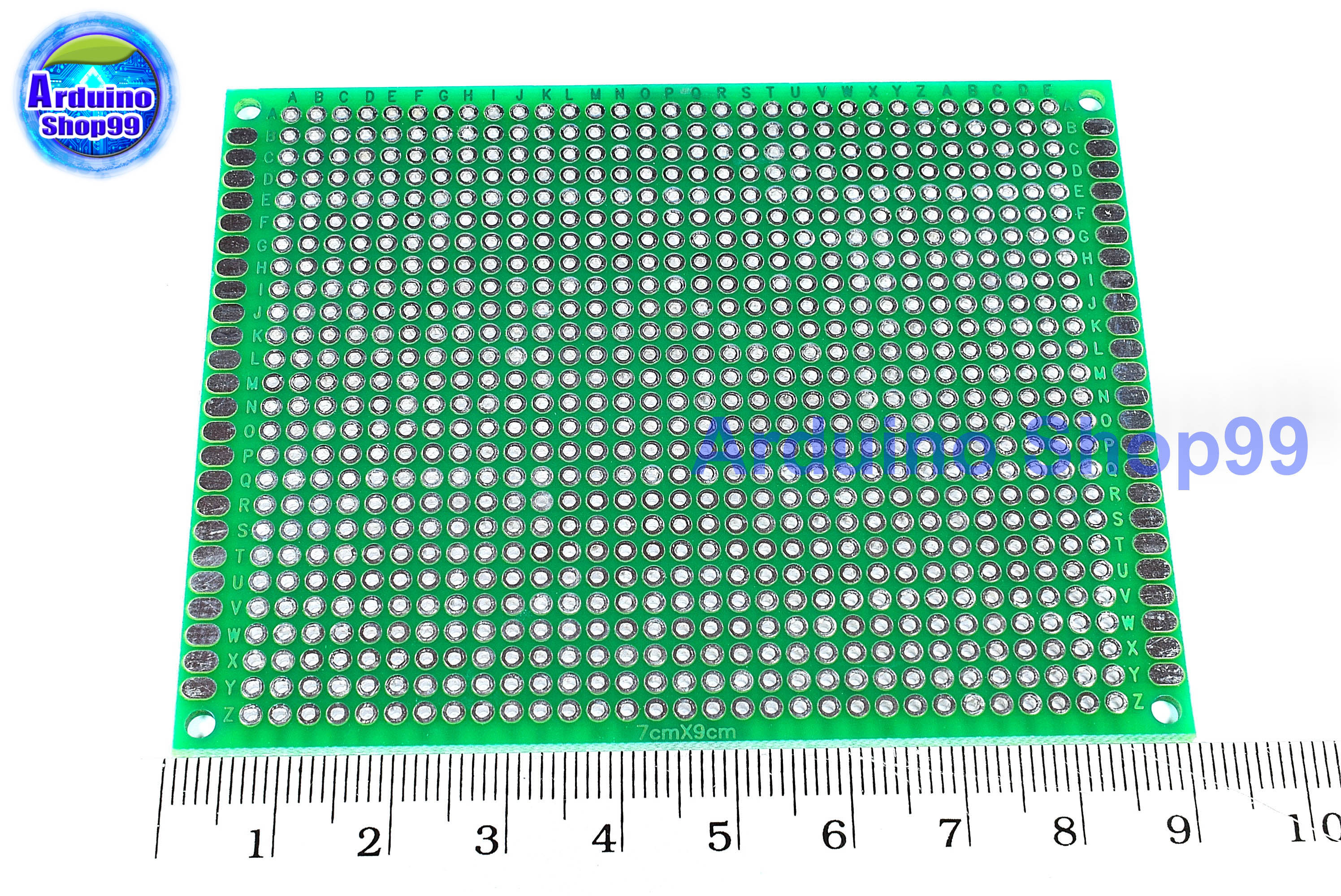 แผ่นปริ้นท์อเนกประสงค์ 2 หน้า PCB circuit board double-sided 7*9 cm หนา 1.6 mm