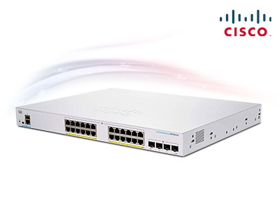 Cisco CBS250-24PP-4G-EU Gigabit 24G PoE+/4SFP