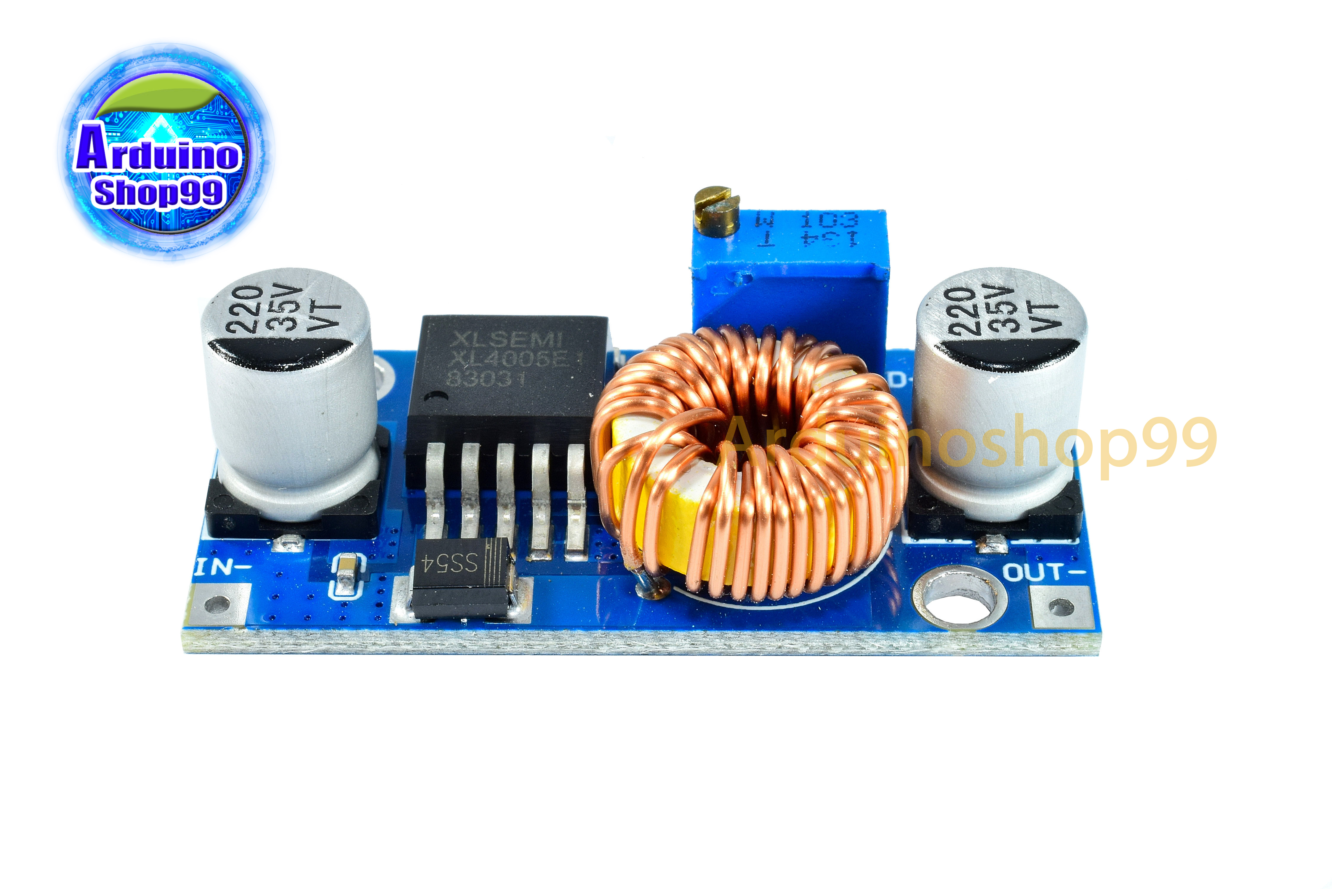 DC-DC XL4005 5A Adjustable Buck Module 5~32V High Power 96% High Efficiency( Step Down )