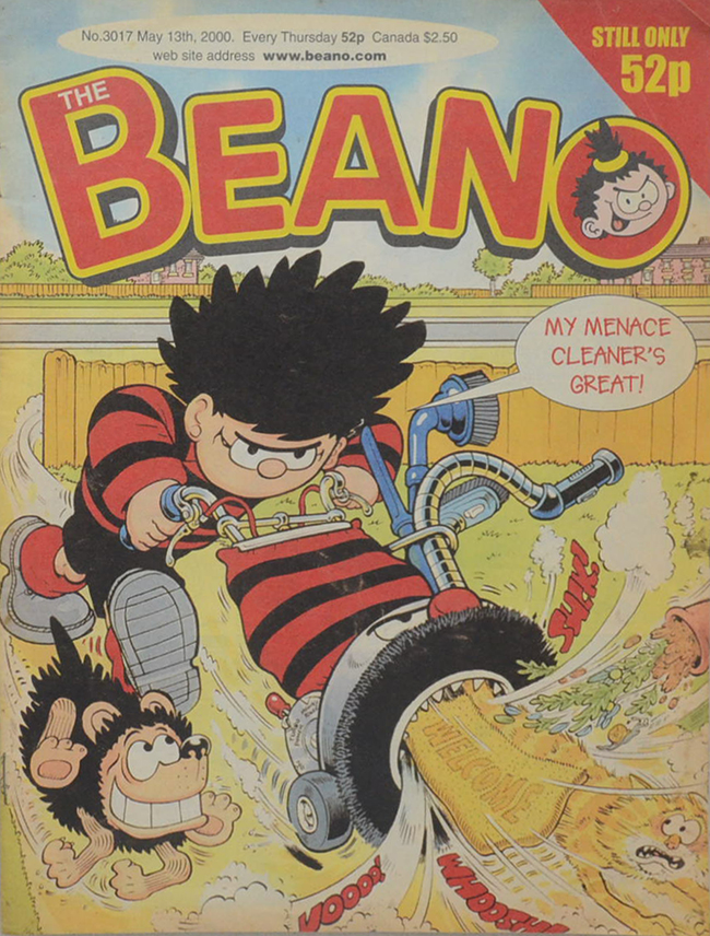 THE BEANO No. 3017 MAY 13th 2000