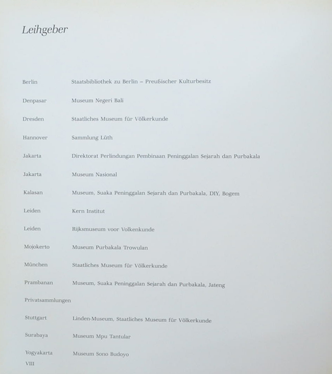 VERSUNKENE KONIGREICHE INDONESIENS