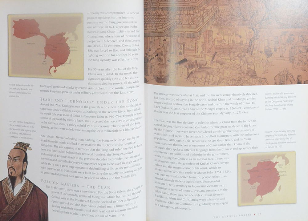 THE RISE AND FALL OF THE GREAT EMPIRES