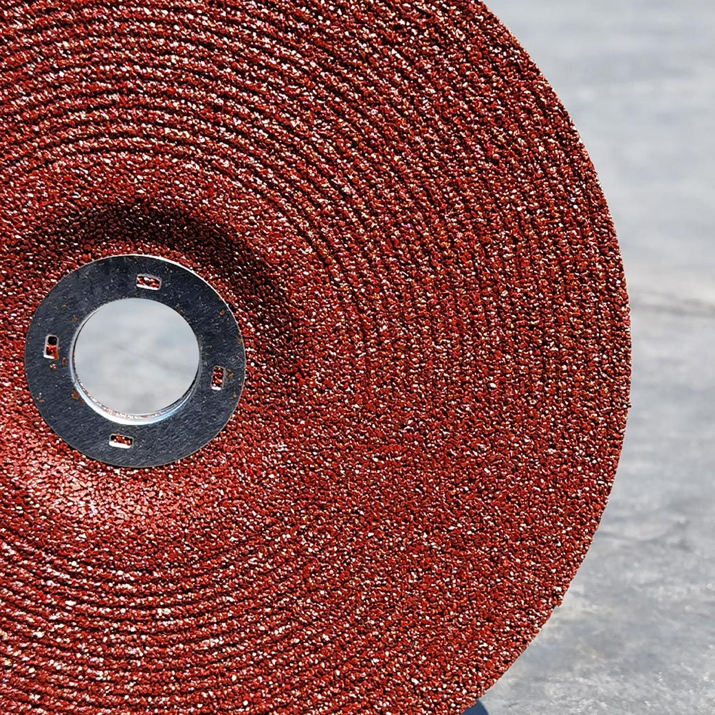 SUMO ใบเจียร 7"x6mm หนา สีแดง (25ใบ/กล่อง)