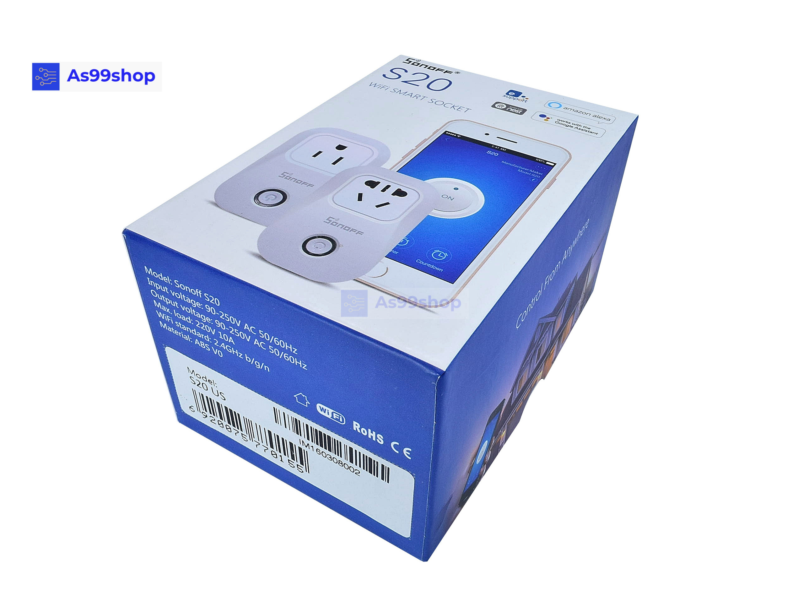 SONOFF S20 Wi-Fi Smart Plug