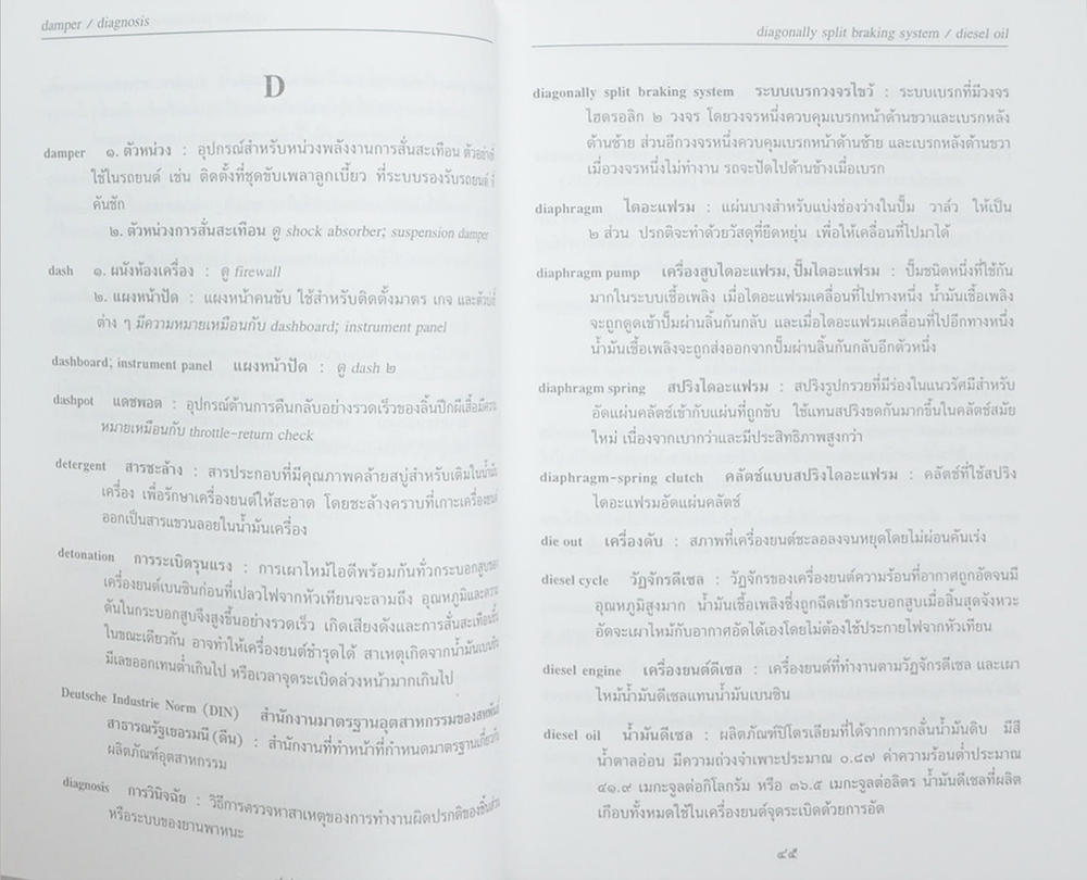 พจนานุกรมศัพท์ยานยนต์ ฉบับราชบัณฑิตยสถาน