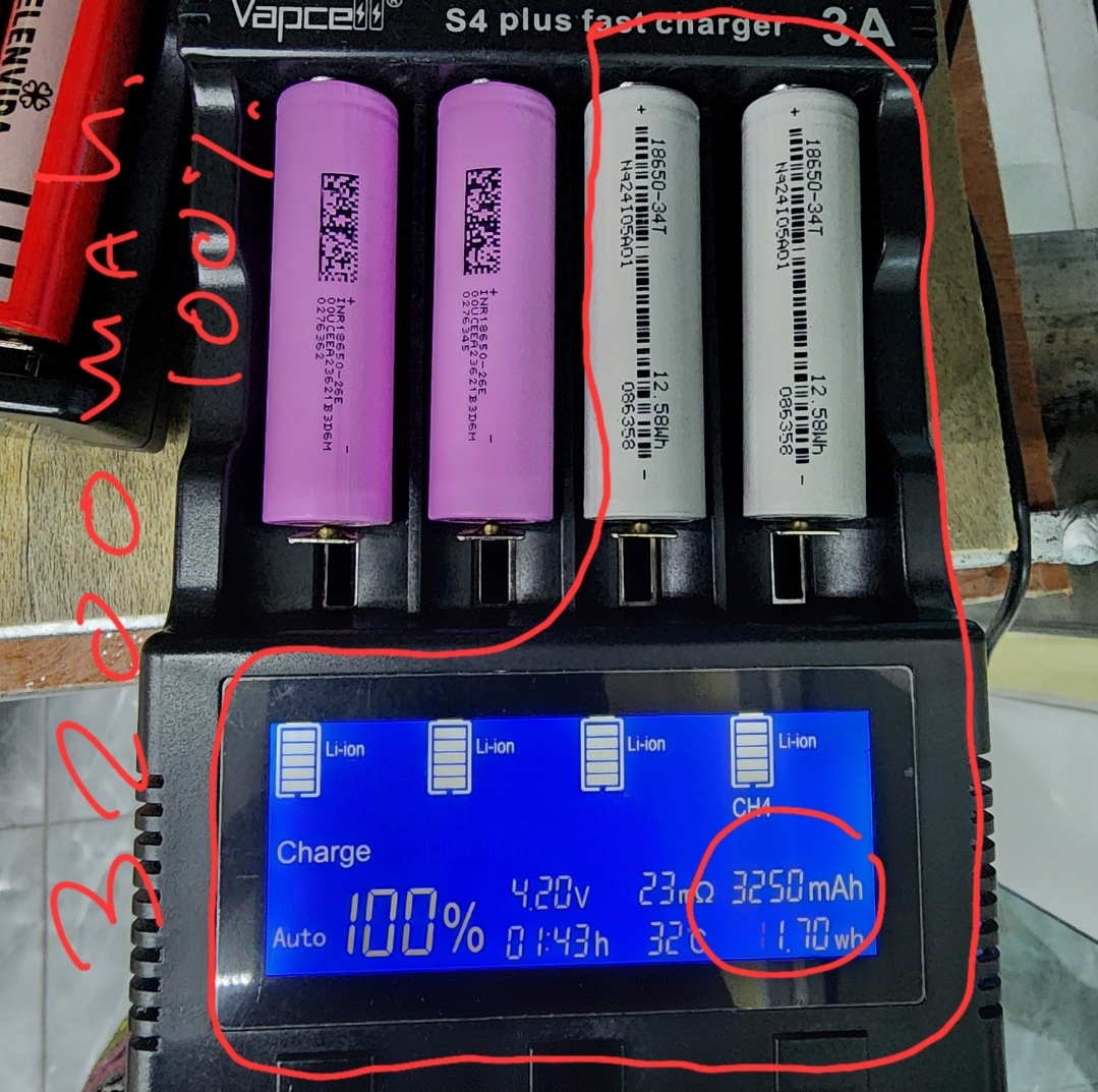 ถ่านชาร์จ Li-ion 18650 3.7V 1S แบบแพ็ค มีวงจรป้องกัน (หัว SM-2P ,JST-2P )