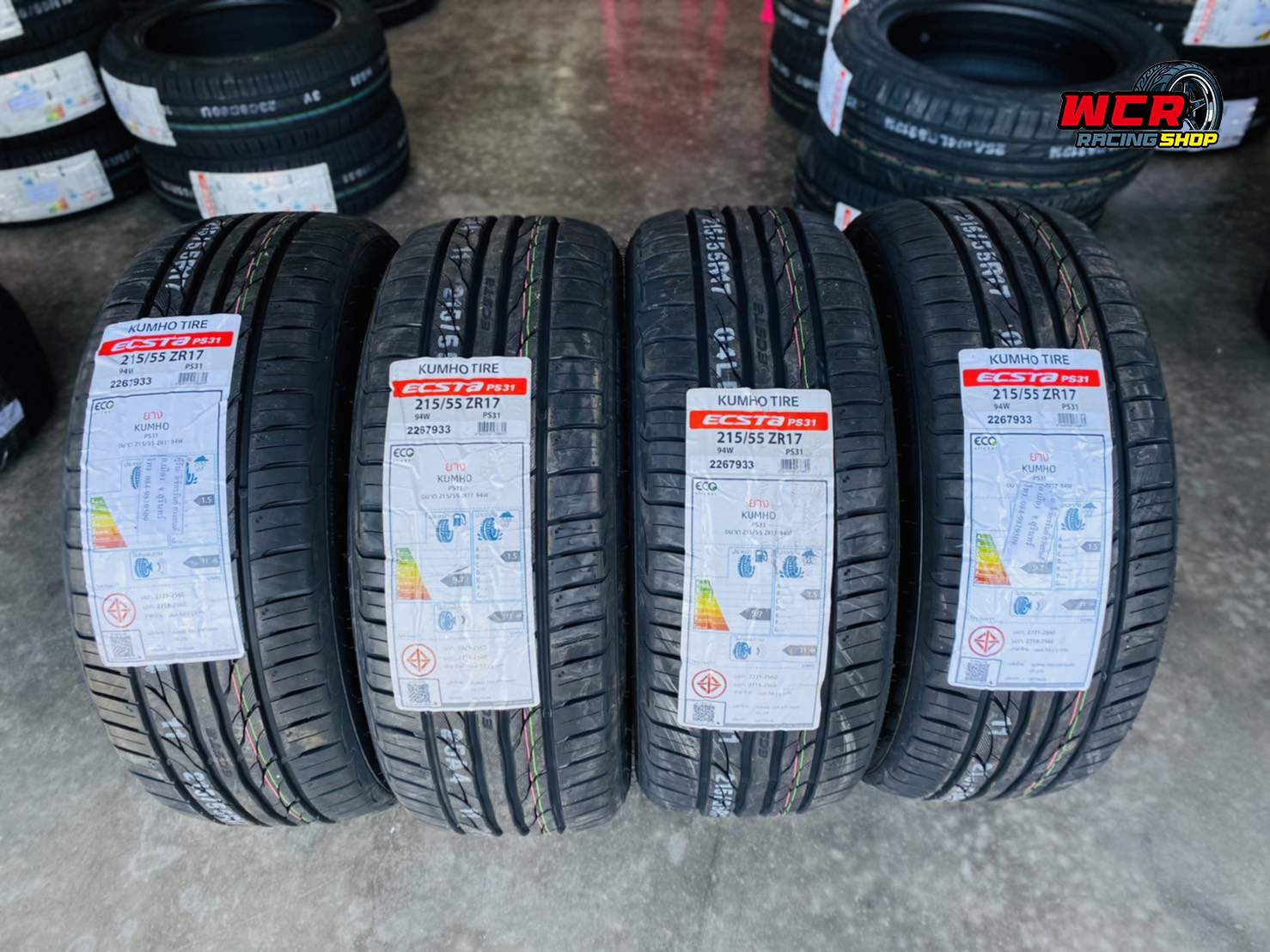 ยางรถยนต์ KUMHO PS31-VN-KR ขนาด 215/55R17