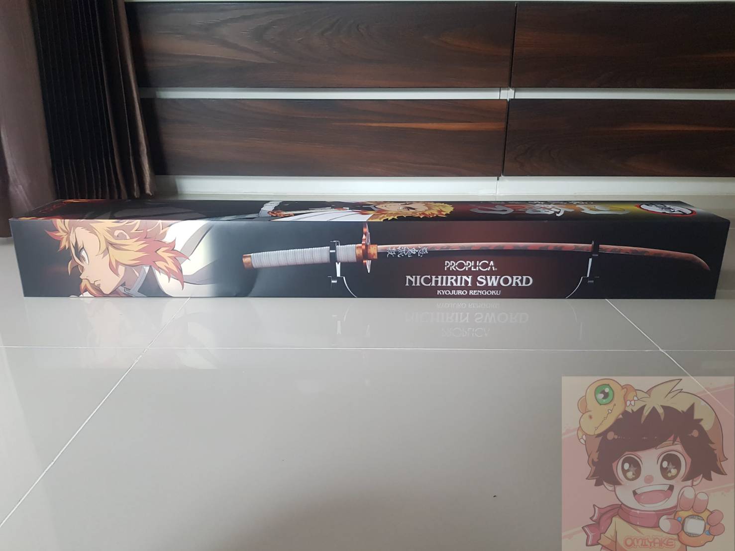 PROPLICA - NICHIRIN SWORD KYOJURO RENGOKU VERSION(นิจิริน เรนโงคุ เคียวจูโร่)SCALE 1/1[BANDAI]Demon Slayer ดาบพิฆาตอสูร