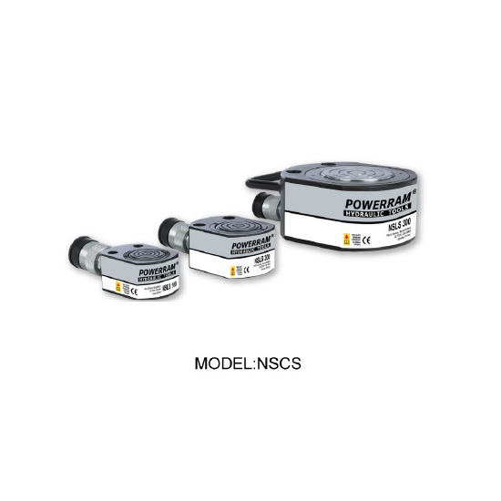 POWERRAM NSCS-Series แม่แรงไฮดรอลิค กระบอกเตี้ย-ยืดยาว 10-100 Ton ยืด 38-62mm