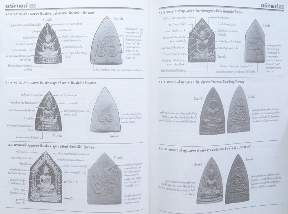 ตรีทิพย์พระเครื่อง ฉบับ เจ้าคุณนรฯ วัดเทพศิรินทราวาส กรุงเทพฯ (ไม่มี CD)