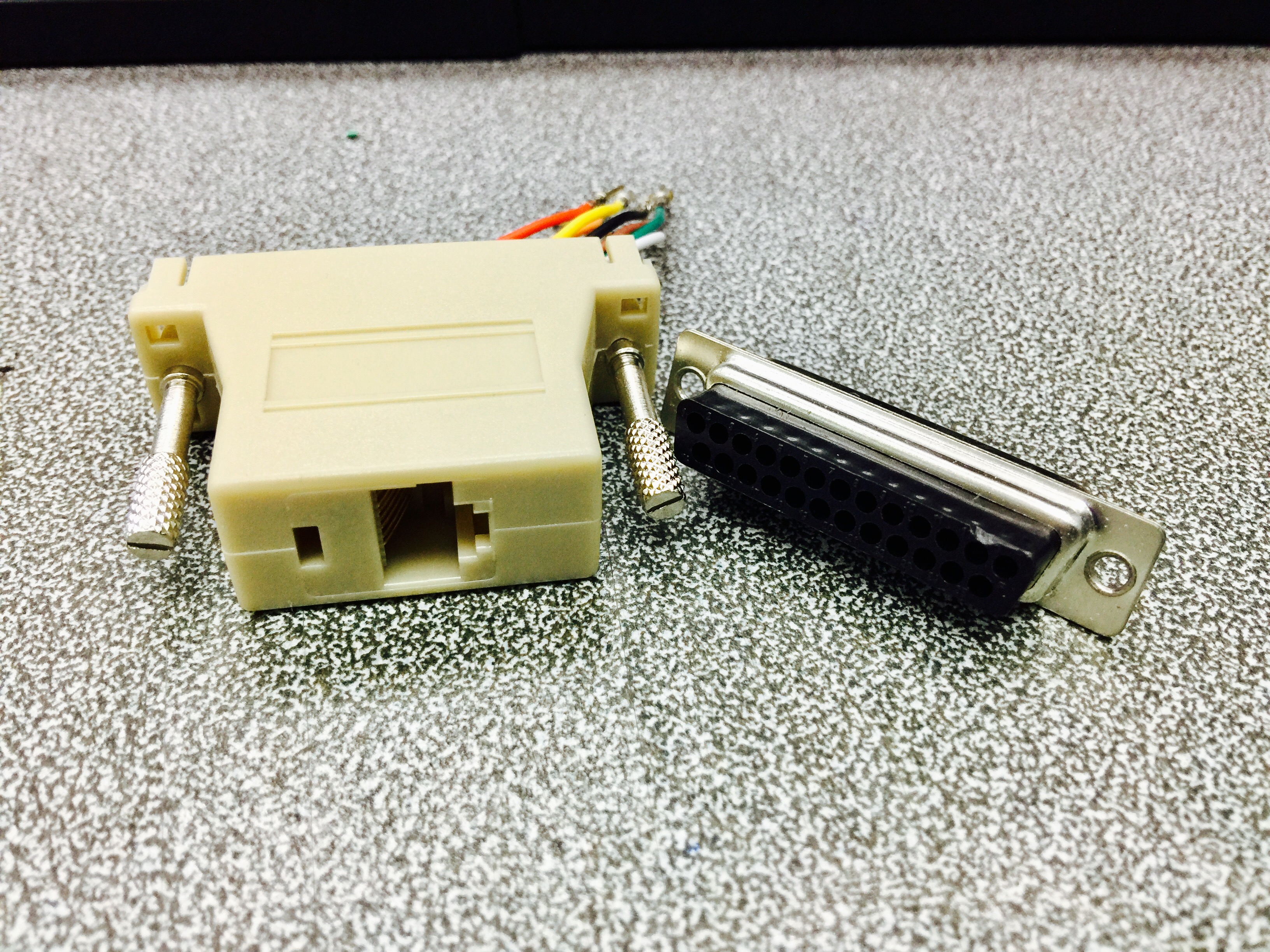 DB25 Male to RJ45