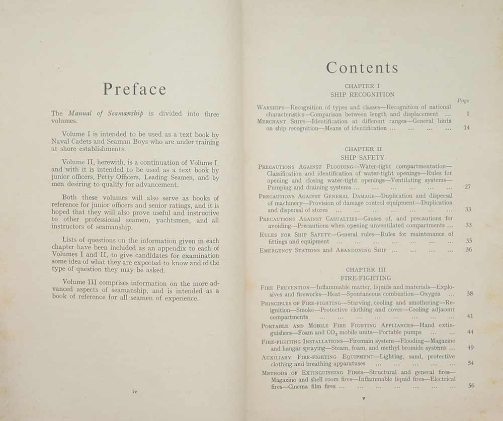 MANUM OF SEAMANSHIP VOL. I-III (3 เล่ม)