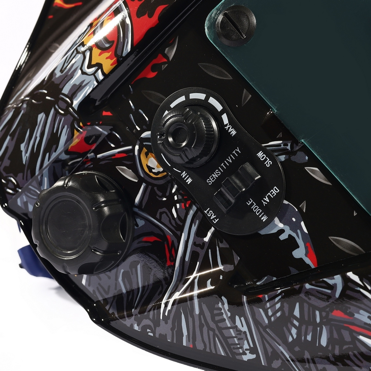 JASIC LY800J หน้ากากเชื่อมปรับแสงอัตโนมัติ 100x93mm 1/10000S±20%