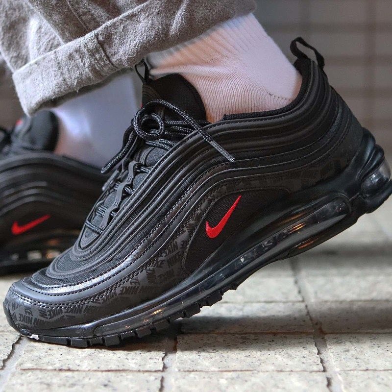 Air max 97 Reflective Logos Black