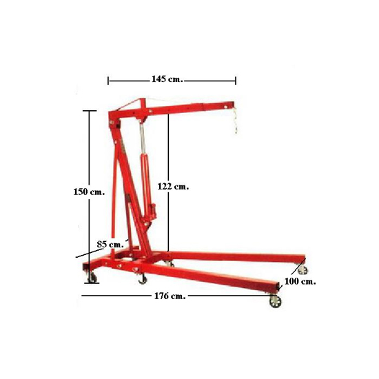 OKURA OK 2C เครนยกของ 2ตัน