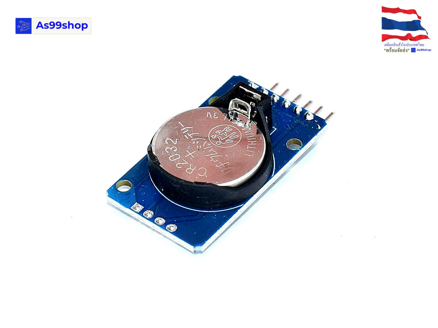 DS3231 Module โมดูลนาฬิกา DS3231M และเซนเซอร์วัดอุณหภูมิ พร้อมถ่าน
