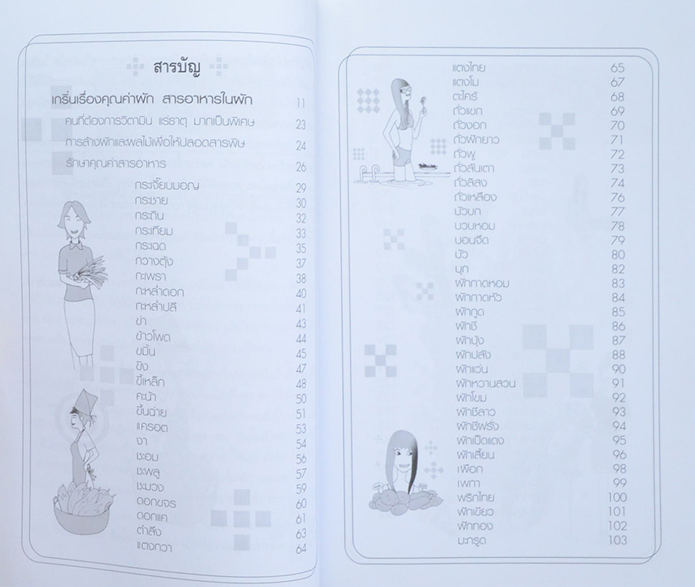 คุณค่าผัก คืออาหารและยาอายุวัฒนะ