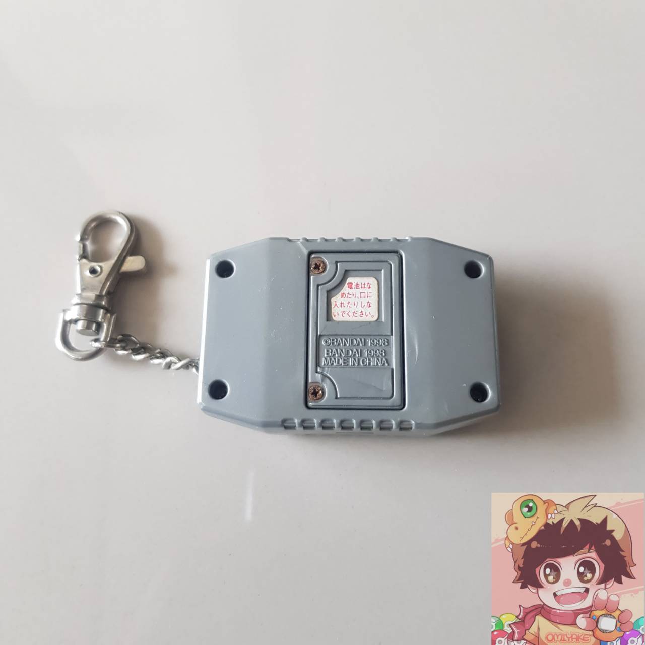 BANDAI DIGIMON Pendulum Ver.1.0 Nature Spirits Silver Blue Color[USED]ดิจิม่อน เพนดูลั่ม Digivice ดิจิไวซ์