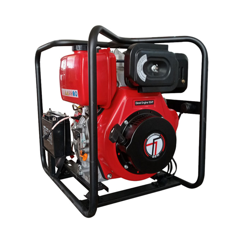 TAZAWA TAZ-D-FP20E เครื่องสูบน้ำดับเพลิง 2 ใบพัด 2"x2" H.75m 320L/min ดีเซล 10HP กุญแจ