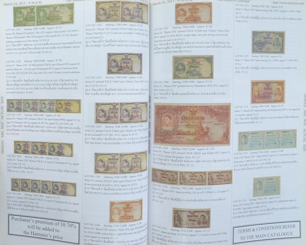 Eur-Seree Collecting Co., Ltd. Sale# 31 Rare Stamps-Coins-Banknotes-Collectbles