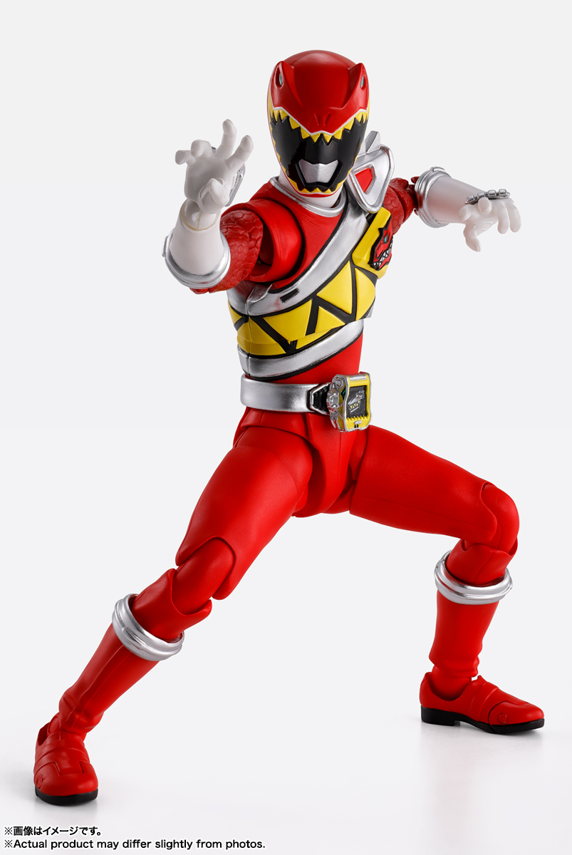 S.H.FIGUARTS(SHINKOCCHOU SEIHOU)Zyuden Sentai Kyoryuger - KYORYU RED(Daigo Kiryu) Ver 2.0[BANDAI]ขบวนการผู้กล้าไดโนเสาร์ เคียวริวเจอร์ เคียวริวเรด ไดโกะ คิริว[LOT JP]