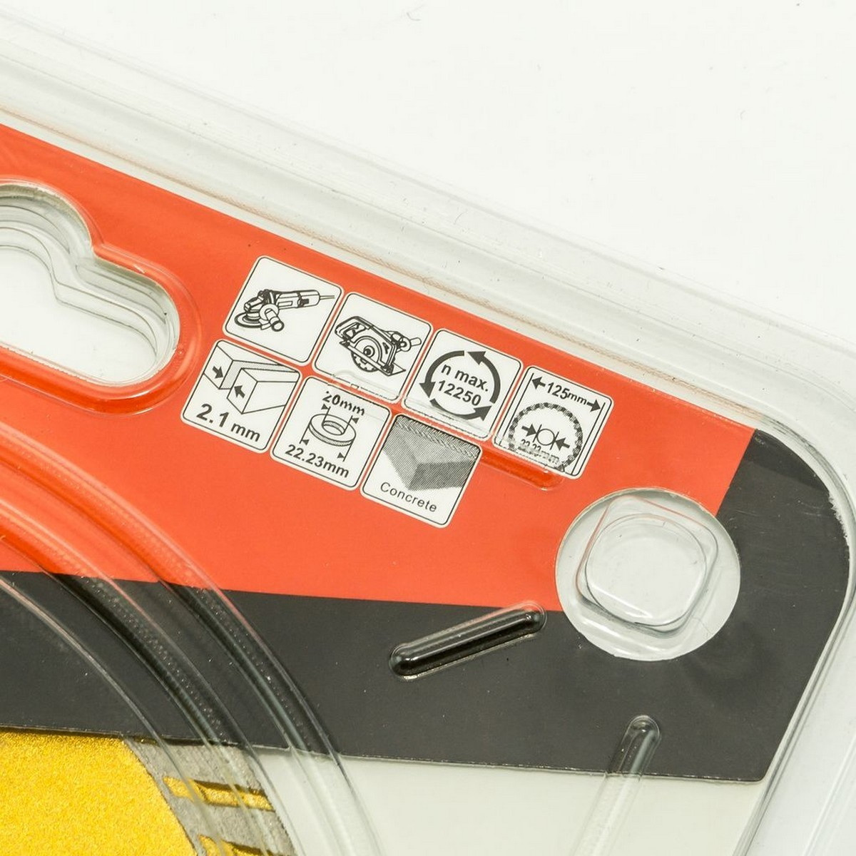 MAKITA A-84159 ใบเพชร 5" แห้ง ก้างปลา-ทอง ตัดคอนกรีต