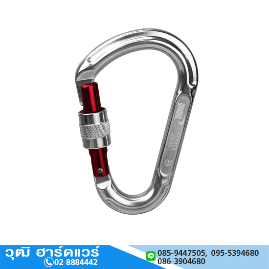 YAMADA รุ่น Y-CP/1T-A คาราบิเนอร์ทรงลูกแพร์ ล็อค 1 จังหวะ