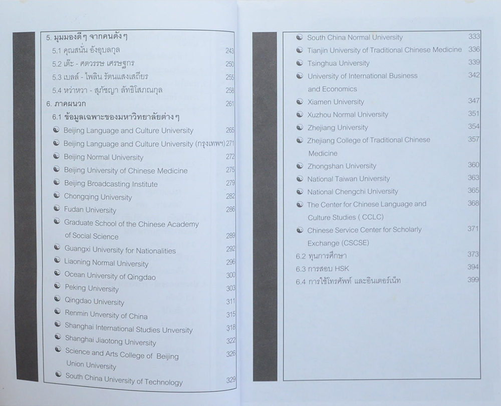 Study in China สิบปากว่าไม่เท่าตาเห็น