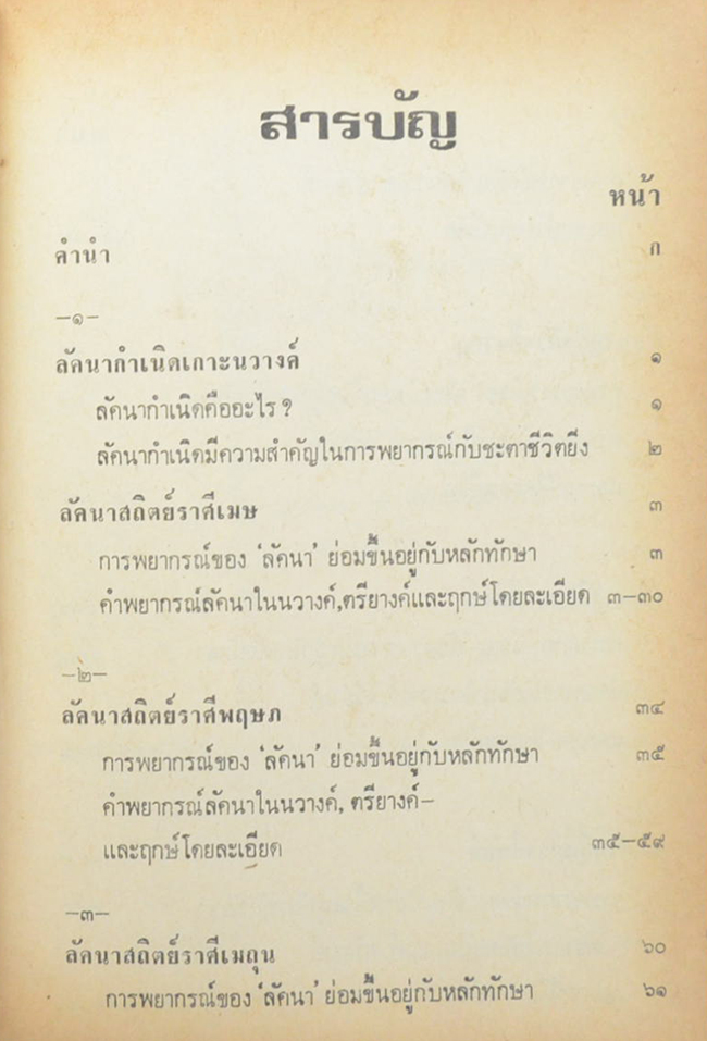 โหรประยุกต์ พยากรณ์พิสดาร