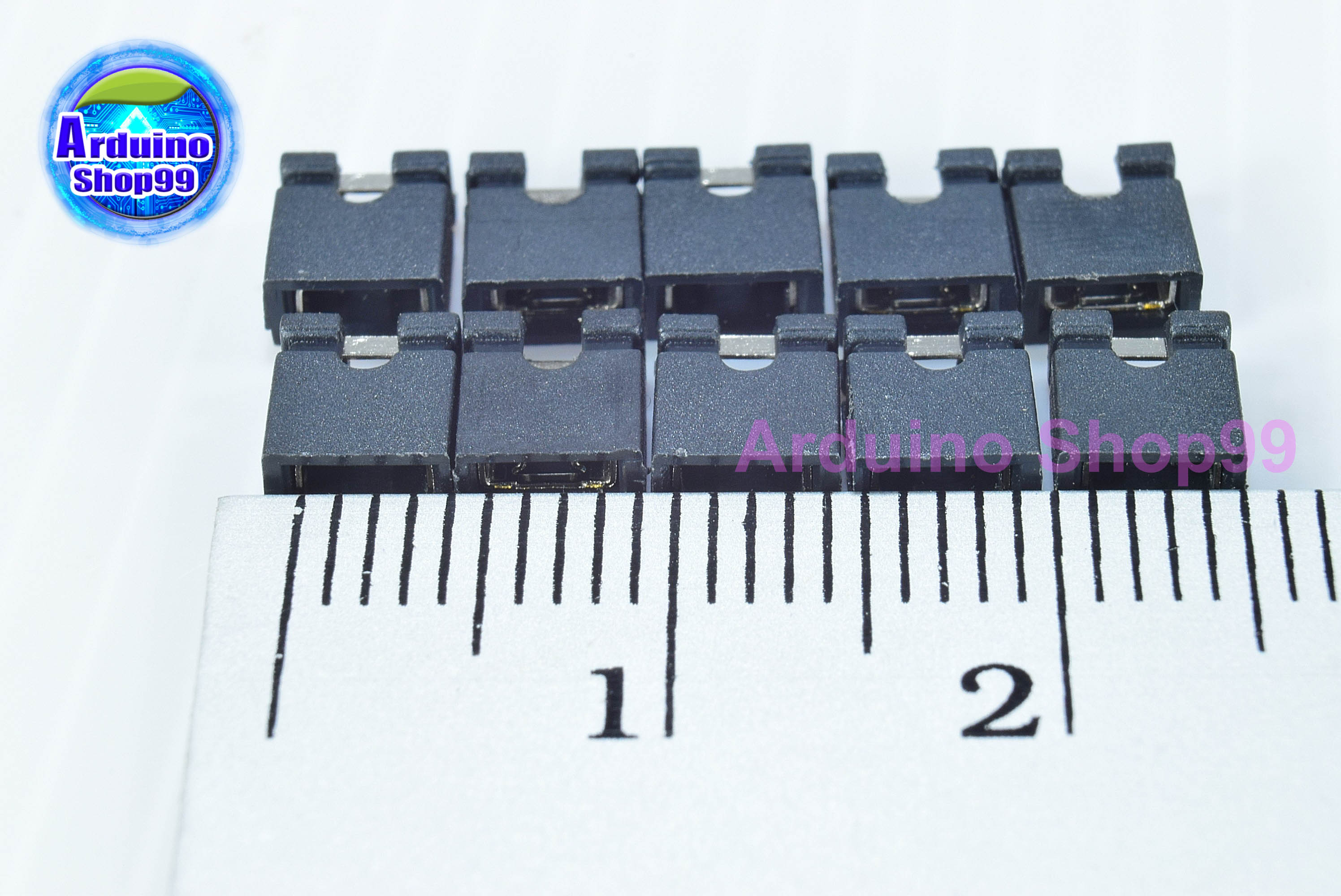 จัมเปอร์ 2.54MM short circuit cap jumper 10 ชิ้น