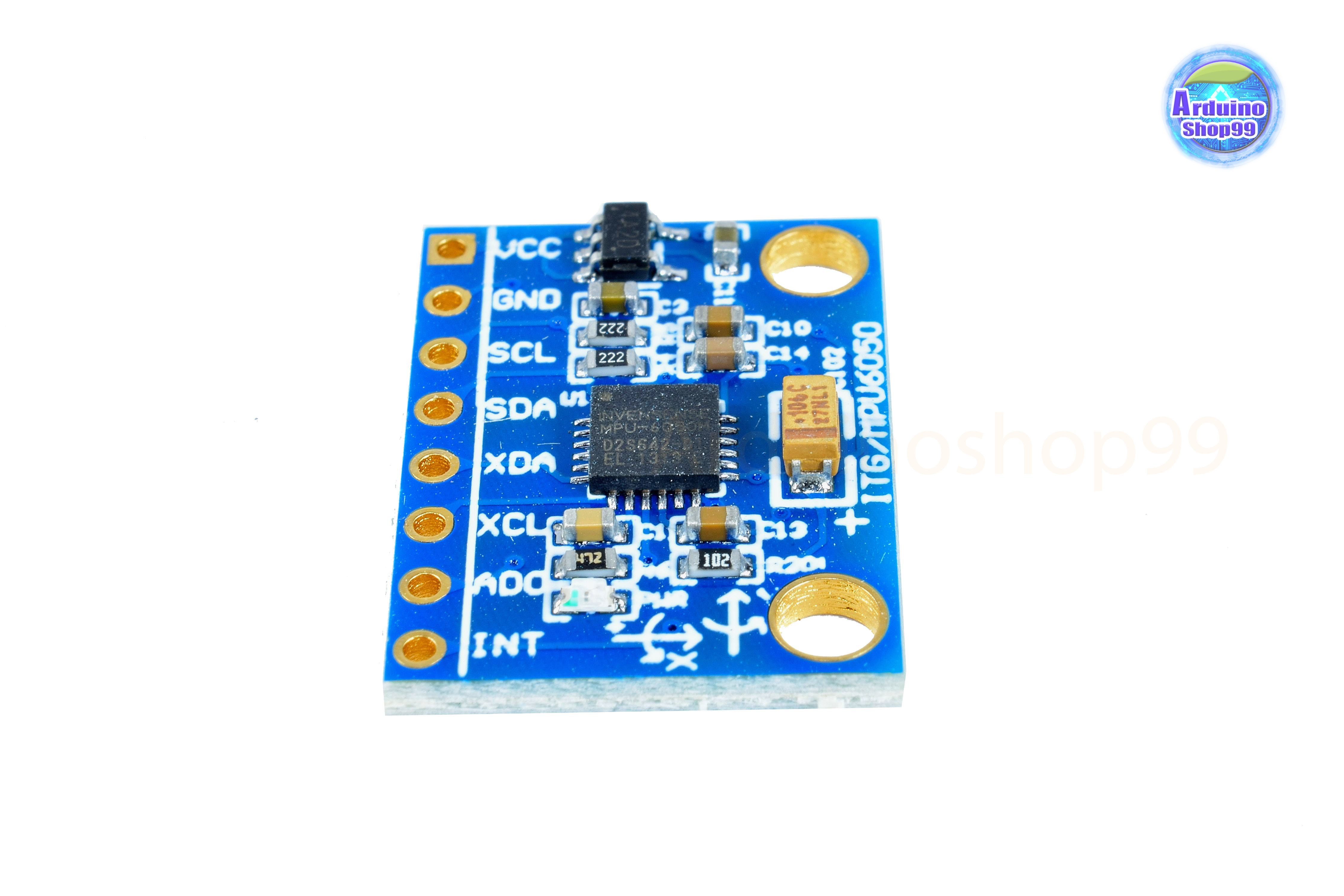 GY-521 MPU-6050 module three-axis acceleration gyroscope 6DOF