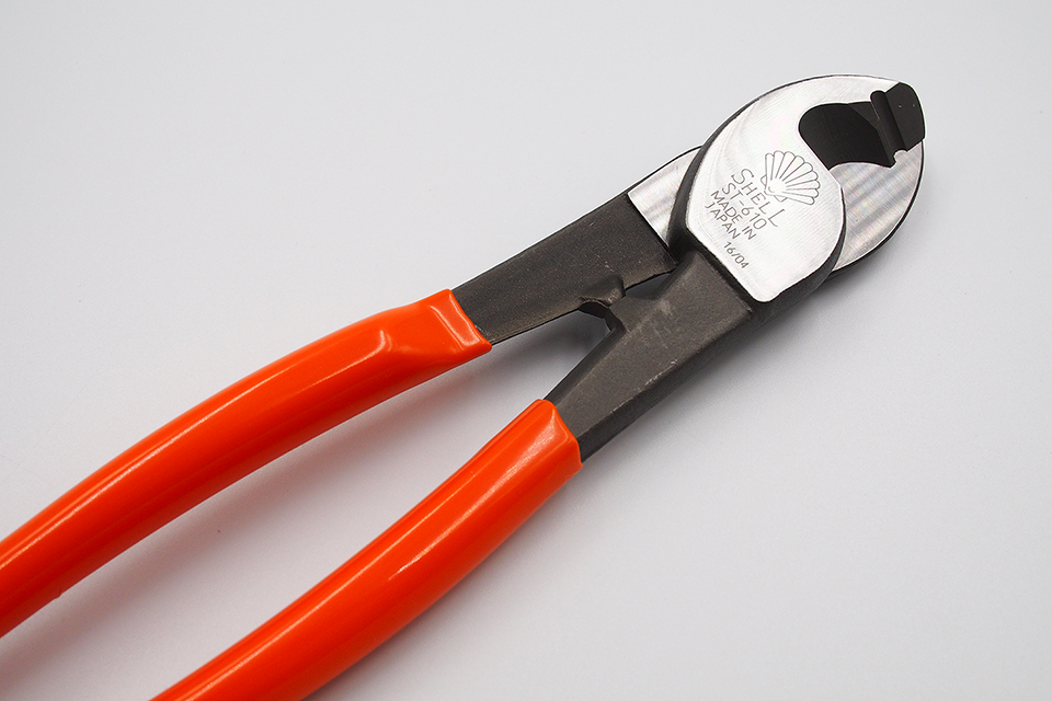 คีมตัดสายเคเบิ้ล SHELL ขนาด : 6" (ST-606) , 8" (ST-608) , 10" (ST-610) , รุ่นงานหนัก 10" (ST-610H)