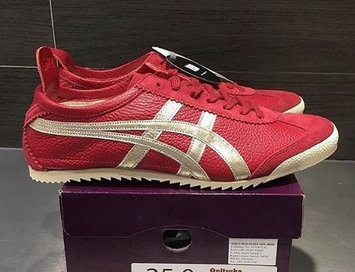 Onitsuka Tiger Nippon Made Deluxe Mexico 66 Red/Gold