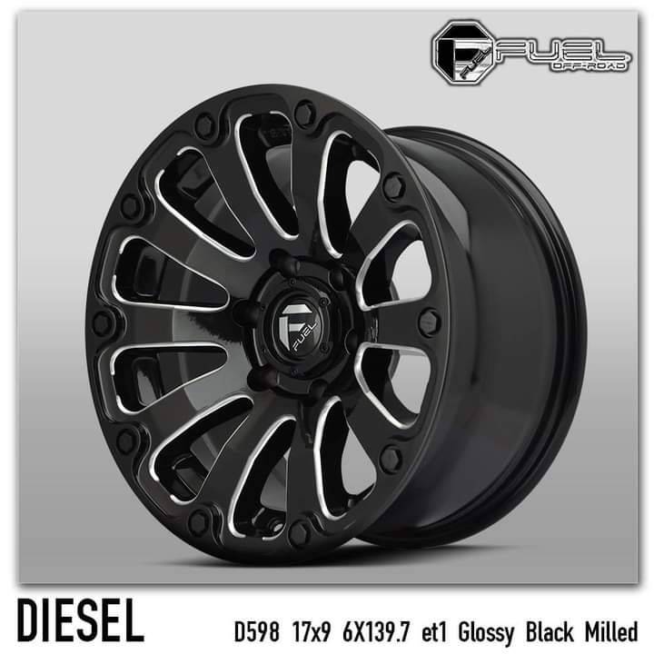 ล้อ FUEL DIESEL ขอบ 17