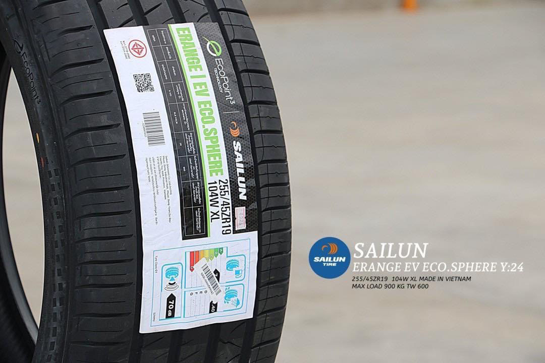 ยางรถไฟฟ้า SAILUN ERANGE EV ECO.SPHERE ขนาด 235/40ZR19