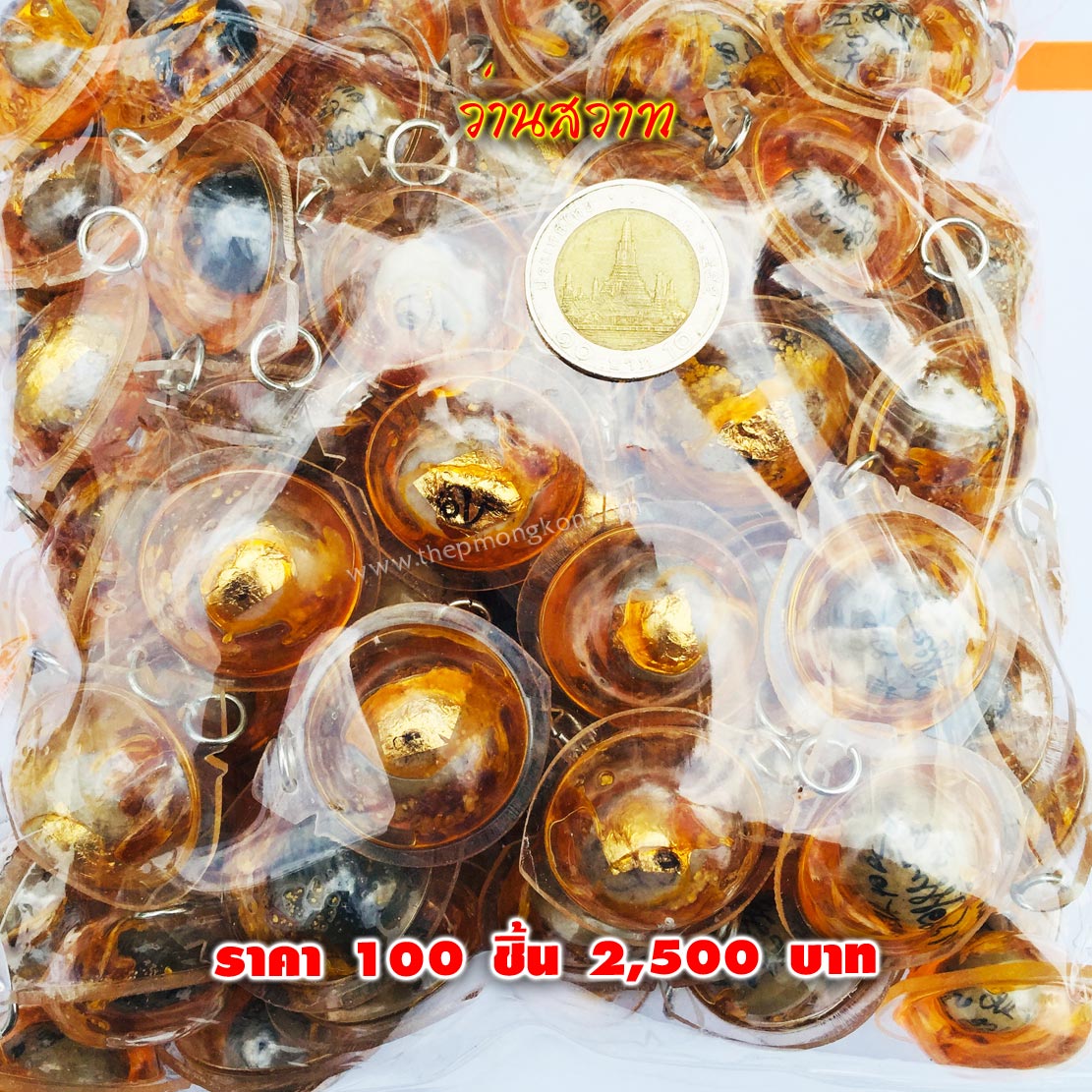 ว่านสวาท (จำหน่ายราคาส่งขั้นต่ำ 100 ชิ้น) 2,500 บาท เฉลี่ยชิ้นละ 25 บาท