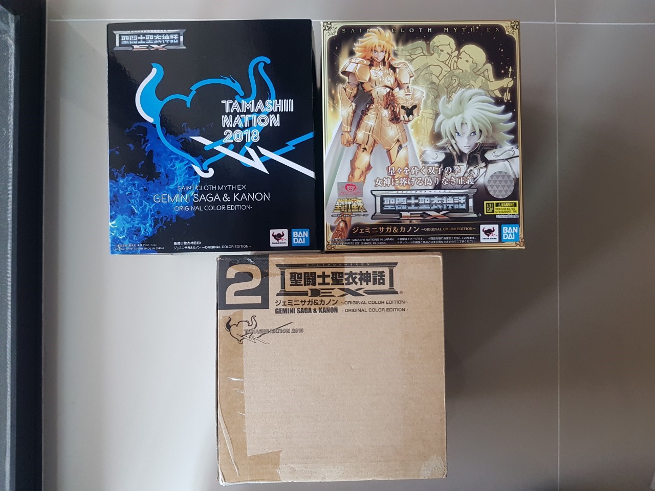 Saint Seiya Gemini Kanon Gemini Saga Myth Cloth EX OCE Original Color Edition [LIMITED]