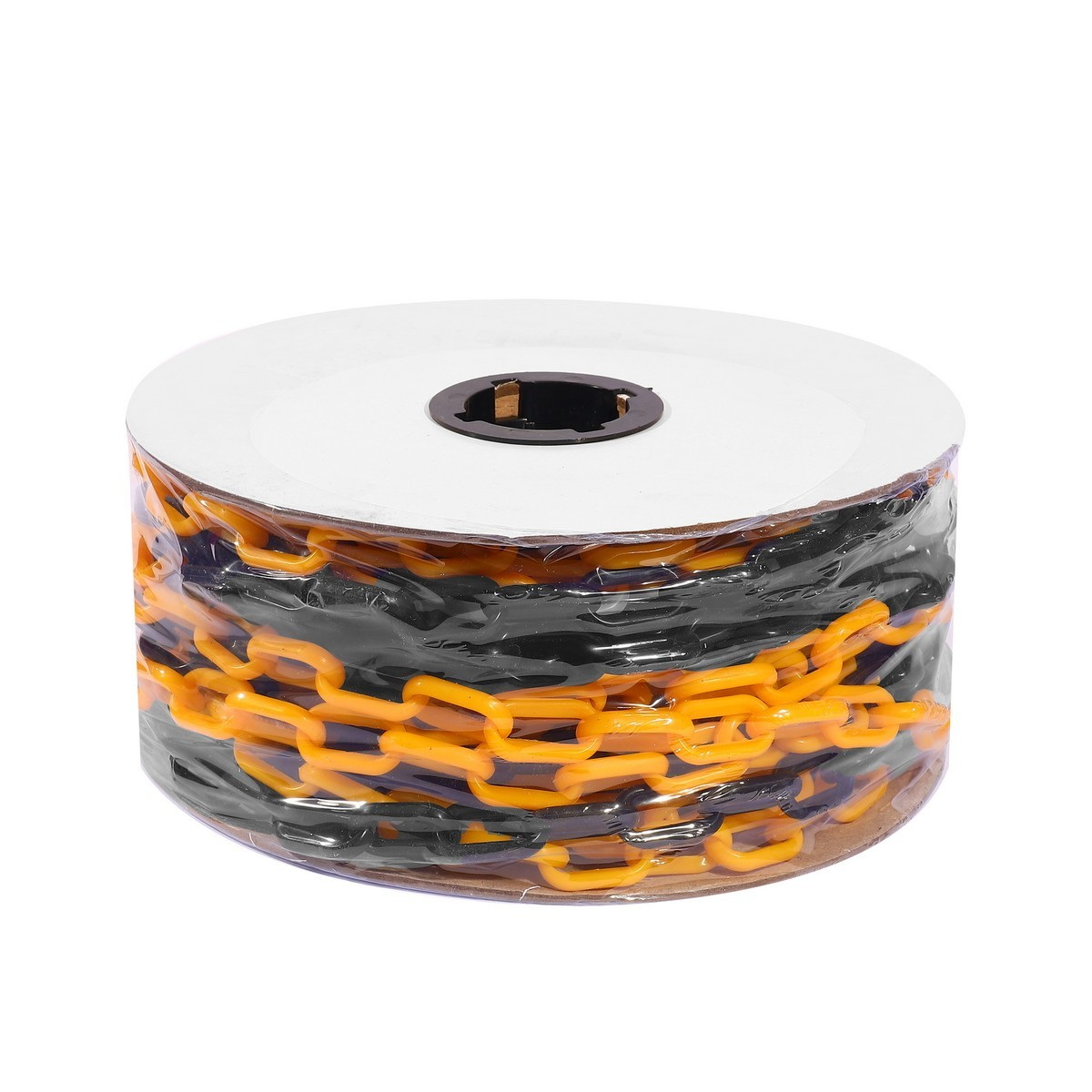 POLO โซ่พลาสติกกั้นเขตเหลือง-ดำ 6mmx25m