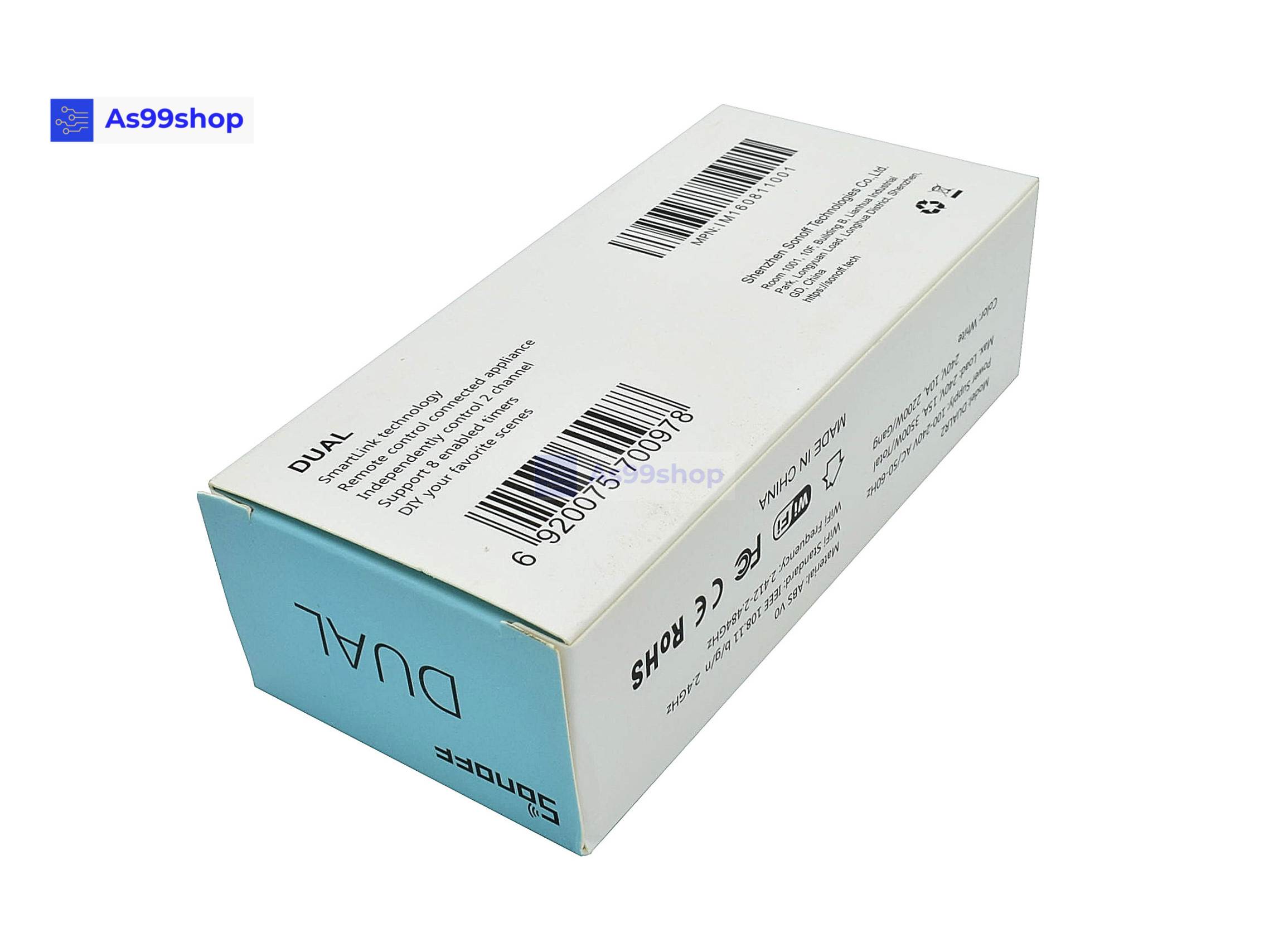 SONOFF® Dual R2 Channel DIY WIFI Wireless